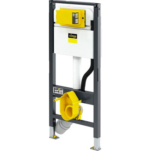 Модуль Prevista Dry для подвесного унитаза 112 см Viega с подключением для унитаза-биде