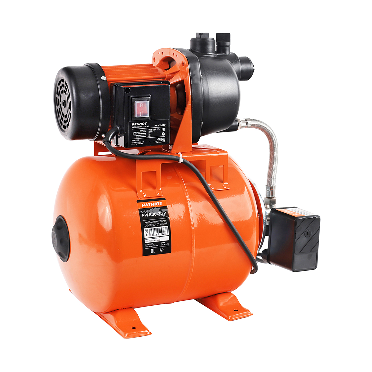 Насосная станция pw 800-20 p  800 вт (1) "patriot" 315302476