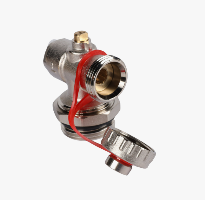 Регулируемый концевой фитинг с дренажным вентилем, ручной воздухоотводчик 1"