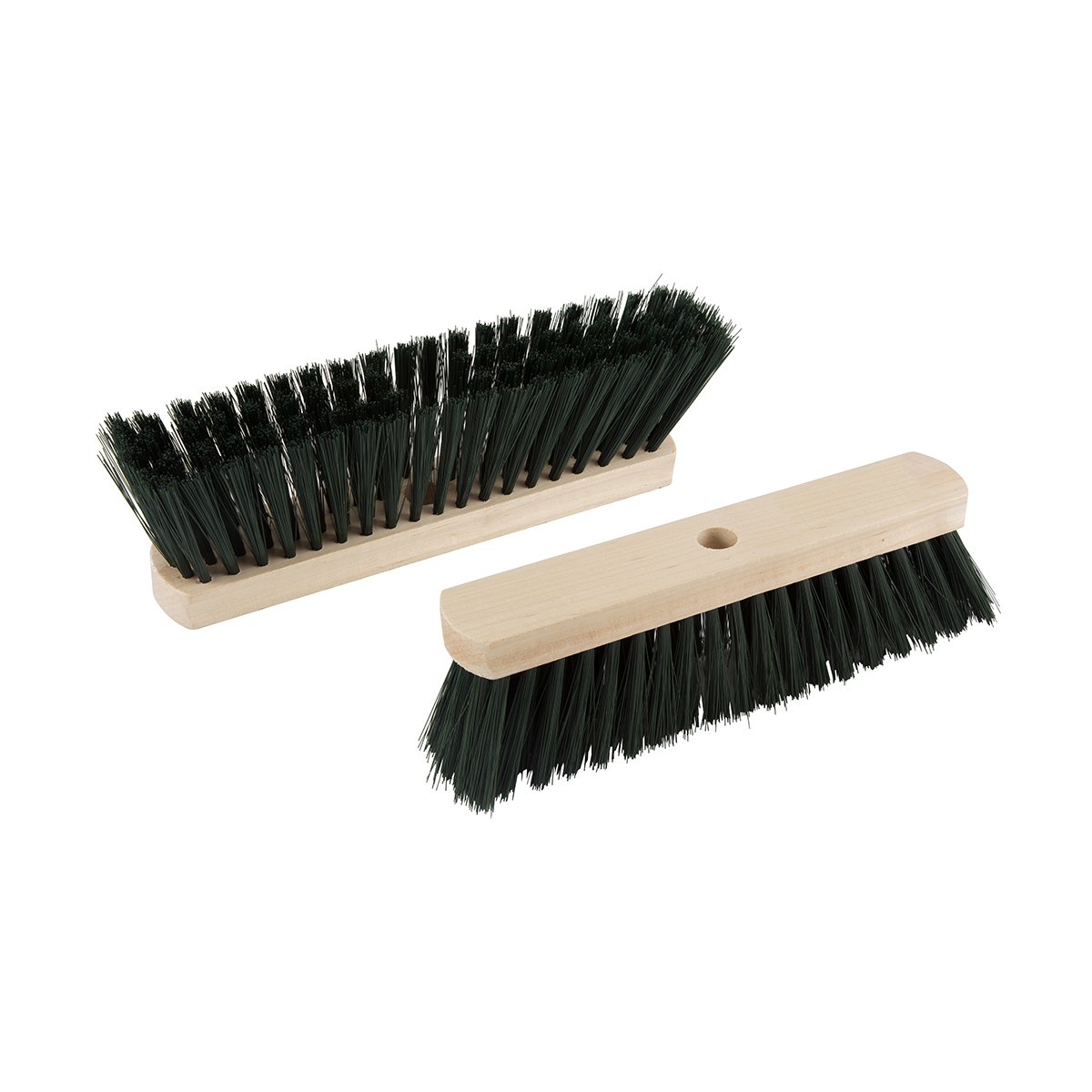 Щетка для пола 4-х рядная, основание дерев. без резьбы (1/60) "рыжий кот"