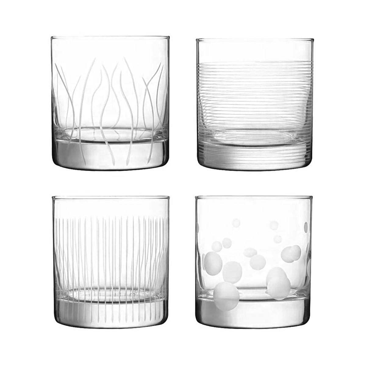 Стакан низкий "лаунж клаб" 300 мл (набор 4 шт.) (1/4) "luminarc"