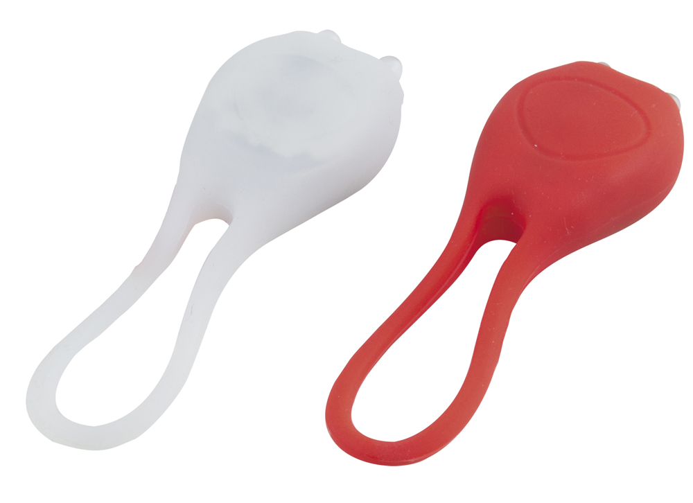 Фонарик велосипедный мини xc-995 (комплект 2 шт.) (1/25/100) "ecos"