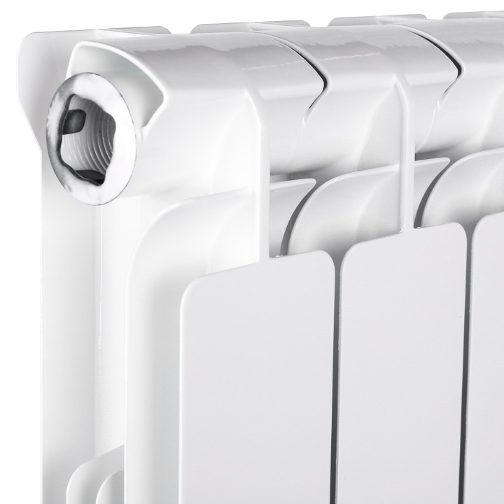 Радиатор STOUT Bravo 500 мм 5 секций, алюминий (боковое подключение)
