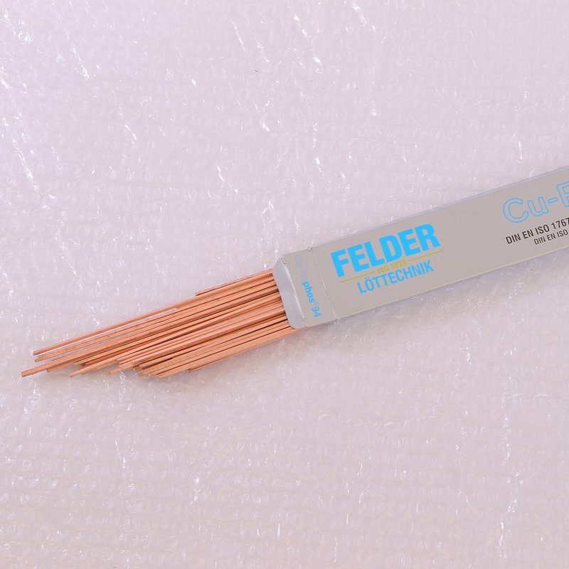 Припой твердый медный Cu-Rophos®94 2 мм FELDER 1000 г