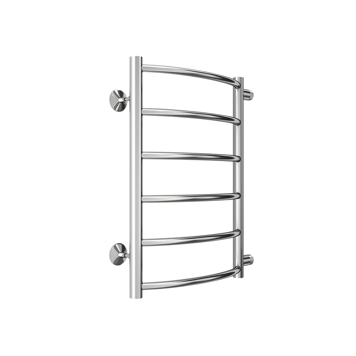 Полотенцесушитель водяной "классик" п6 400*600 боковое подключ. 500 (хром) "terminus"