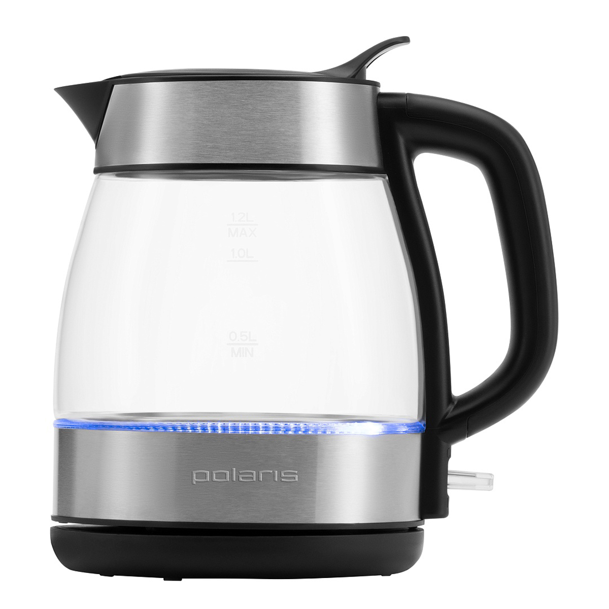 Чайник электр. pwk 1211cgl "water way pro" 1,2 л стекло (1/4) "polaris"