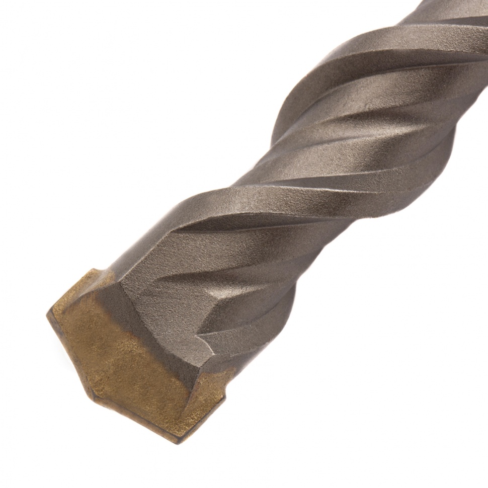 Бур по бетону, двойная спираль, три пылеотводящие кромки, 22 x 600 мм DENZEL (705055)