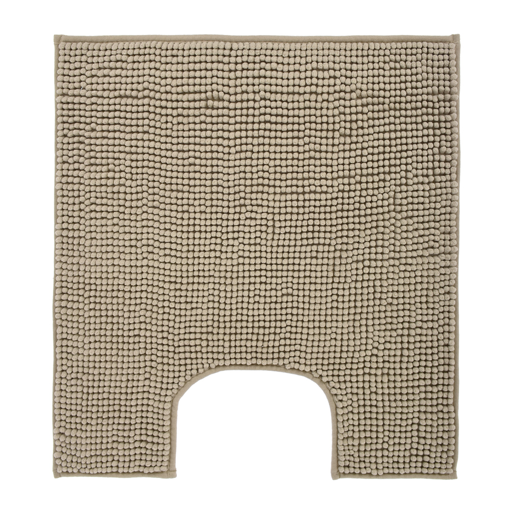 Коврик для туалета "spa" 60*55 см (бежевый) (1/10) "vortex" 24132