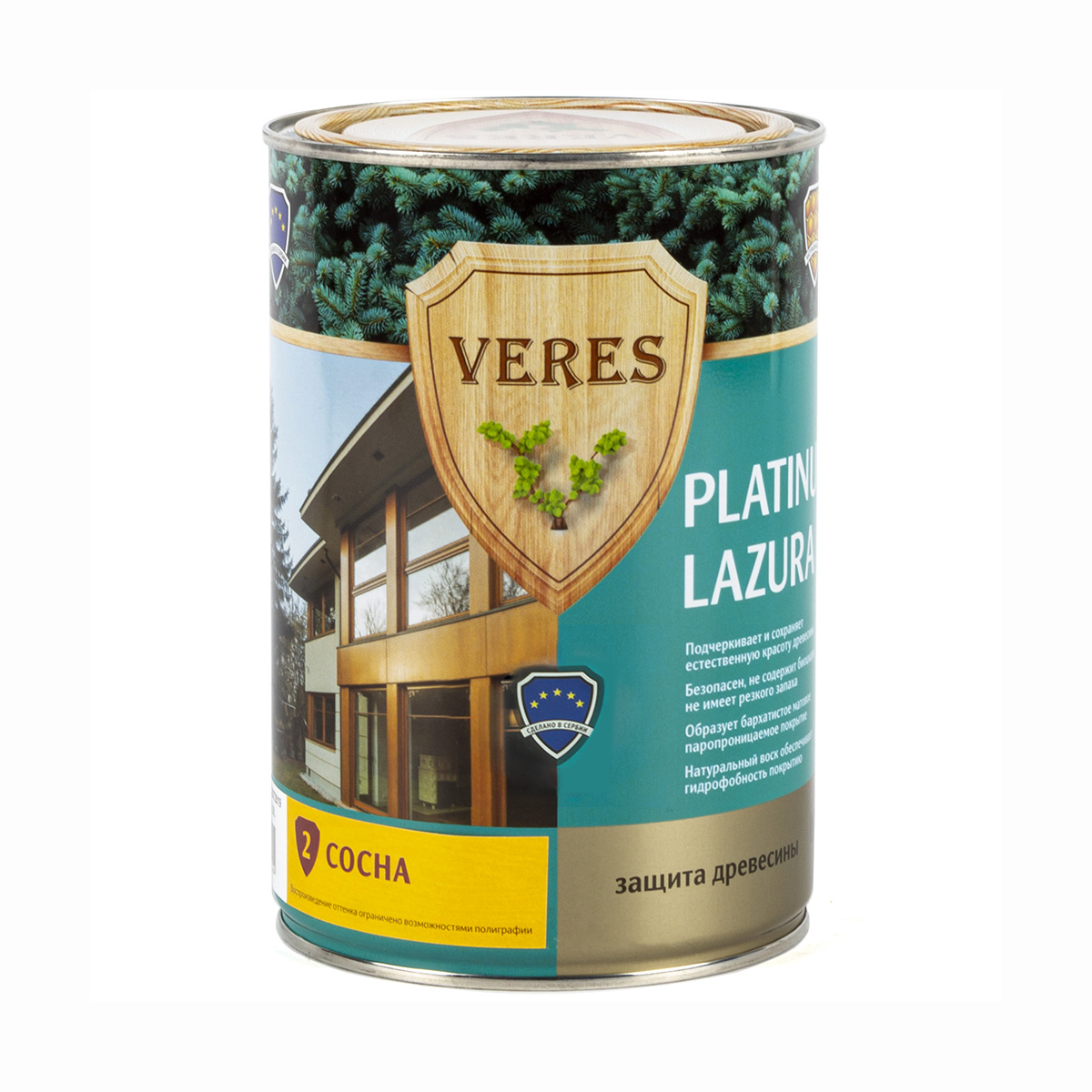 Верес платинум № 2 сосна  0,9 л (1/6) "veres"