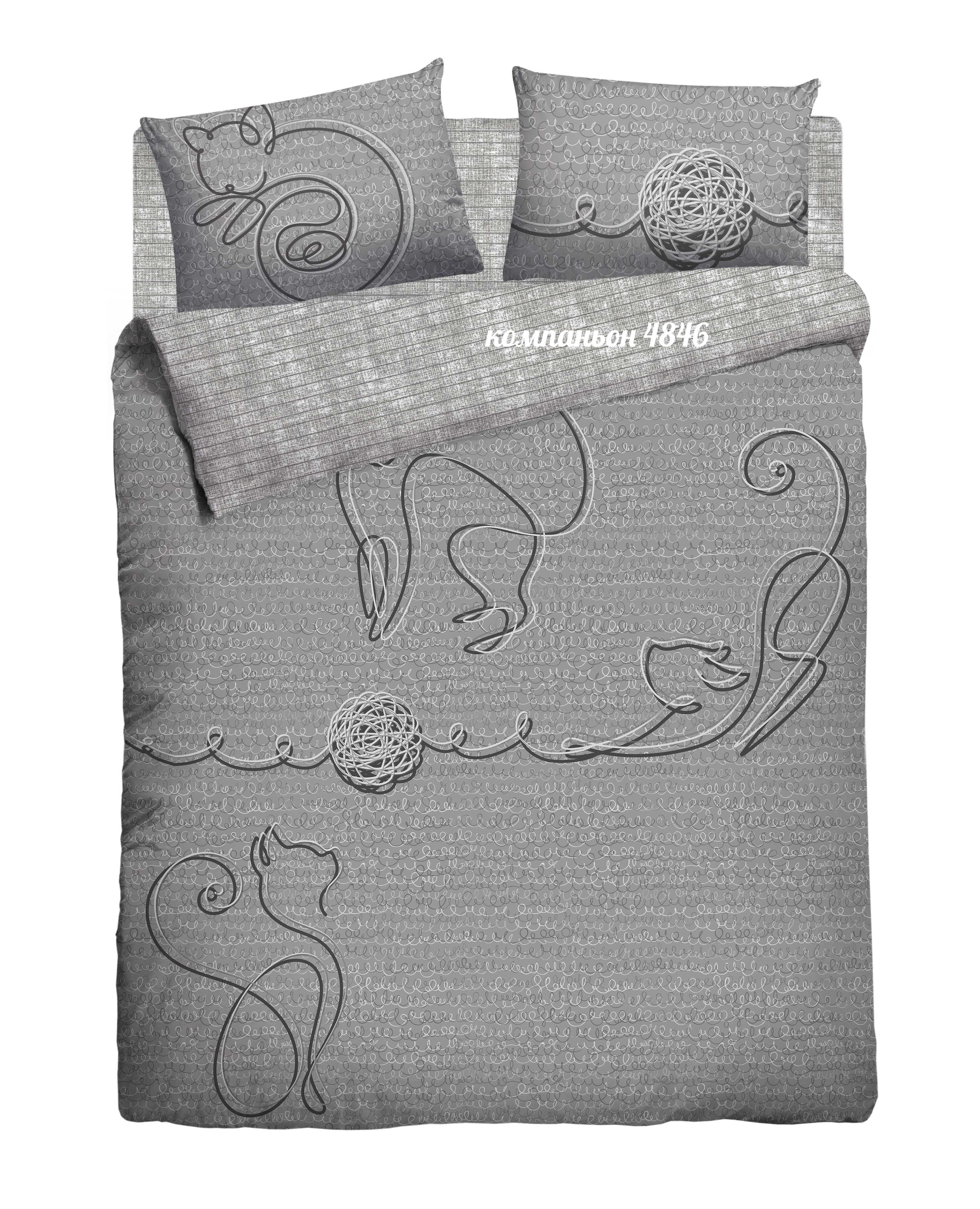 Постельное белье "волшебная ночь" line евро (ранфорс) (1)