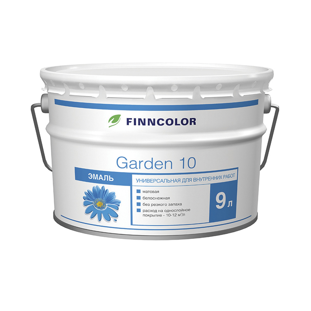 Гарден 10  эмаль база с  9 л (1) "тиккурила"