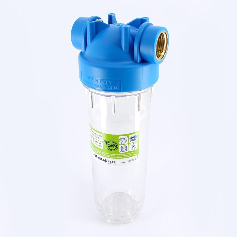 Колба для фильтра DP MONO 2P 10" ATLAS FILTRI 1"