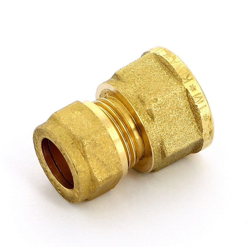 Муфта ВР 12 x 3/8" обжим TIEMME