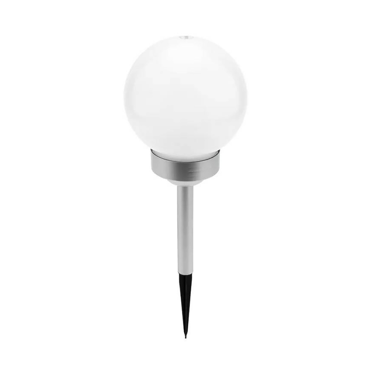 Светильник садовый светодиод. шар d 150 мм 1 вт 6500 к ip65, солнеч. батарея(1/24) "lamper" 602-1003