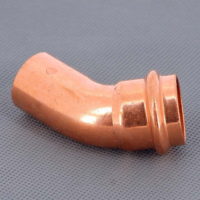 Угол-вставка 45° пресс медный Profipress VIEGA 28