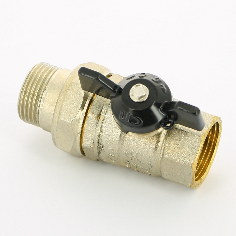 Кран шаровый с разъемным соединением LD Pride НВ 1" - полный проход, бабочка