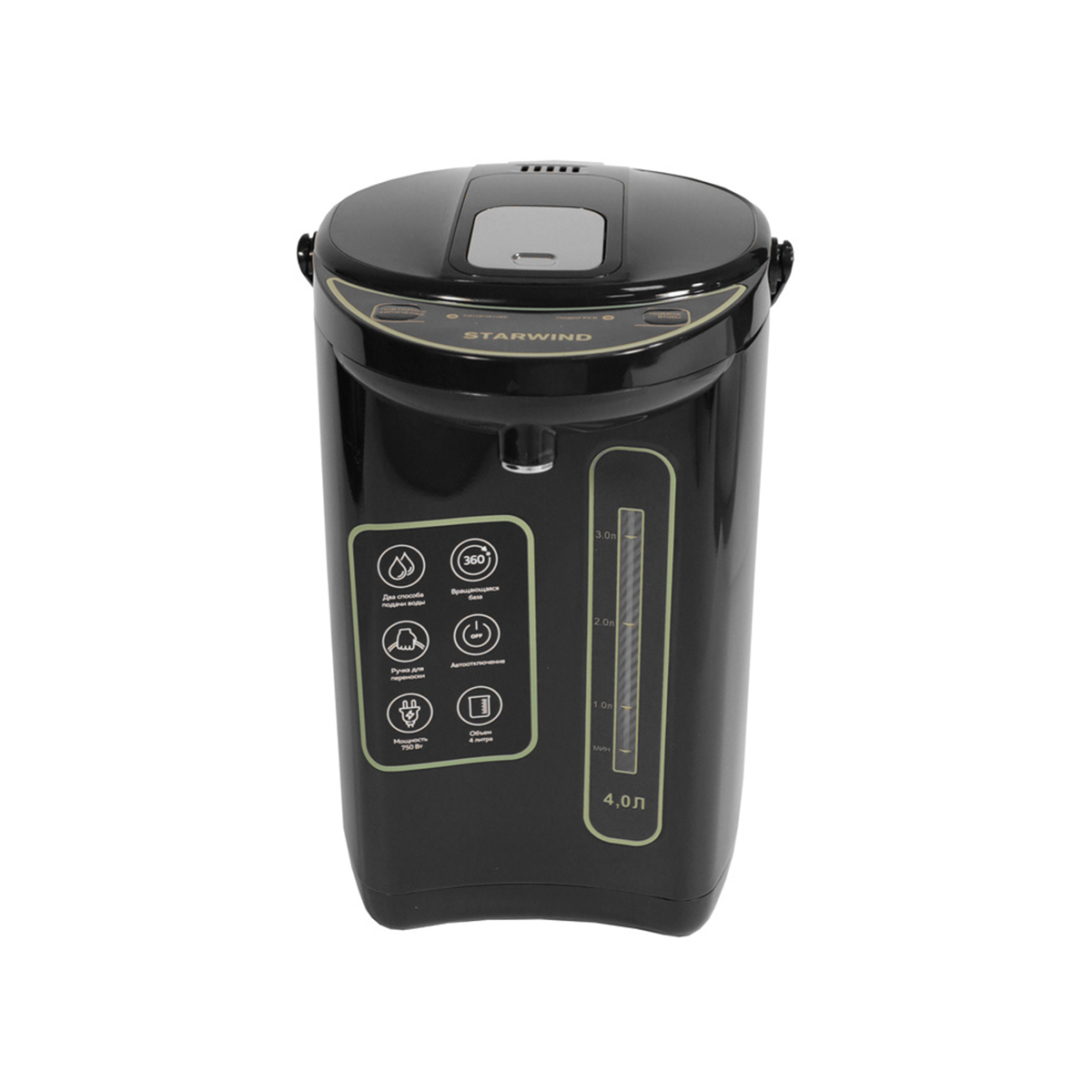 Термопот stp4181  4 л, 750 вт (1/6) "starwind"