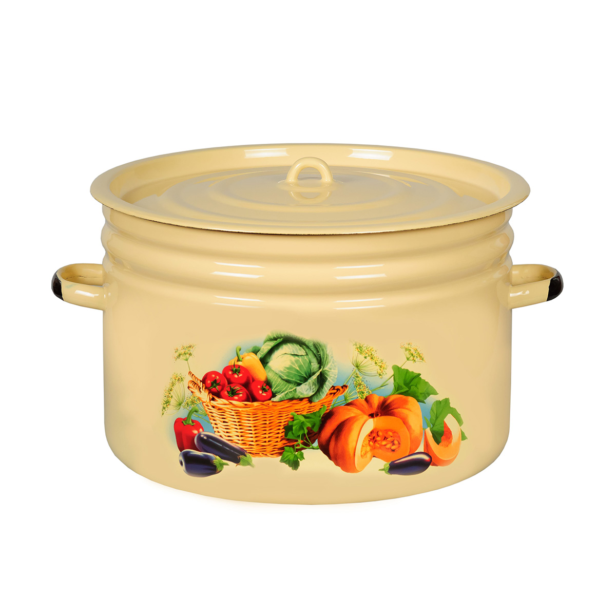 Бак эмалиров. декор. 24 л (1) "стальэмаль"  1с29с