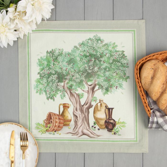 Салфетки столовые "этель" olivia 40*40 см набор 4 шт. (1/33) 5376701