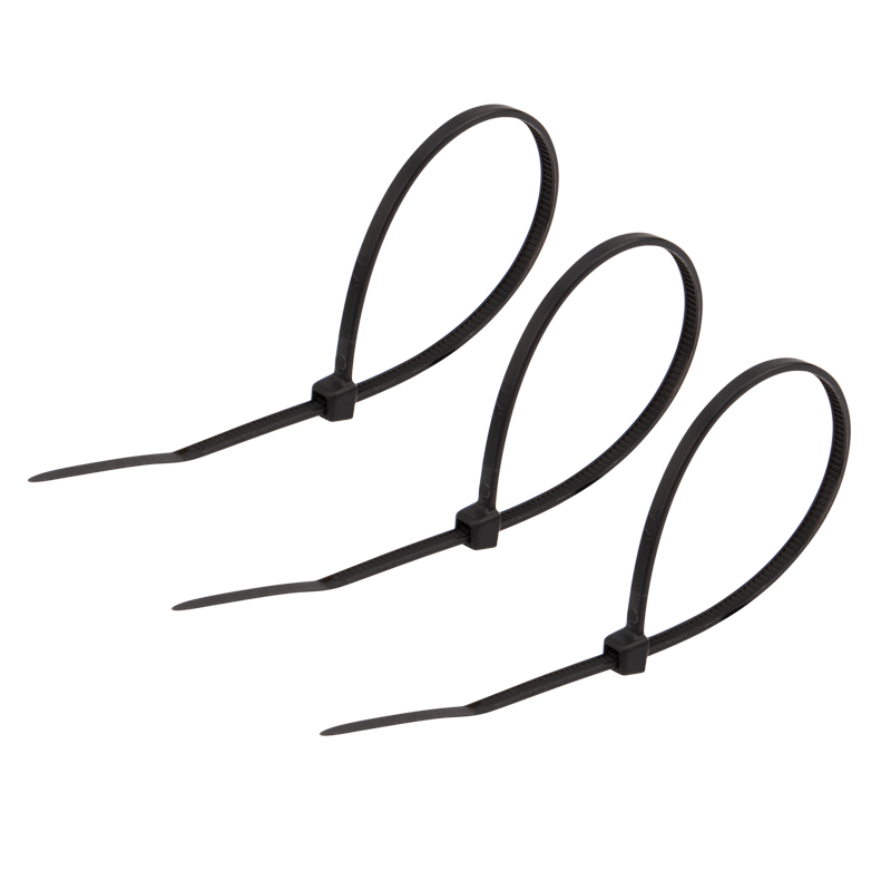 Хомуты нейлон 2,5 х 150 мм (набор 25 шт.), черные (1/10/1000) "rexant" 07-0151-25