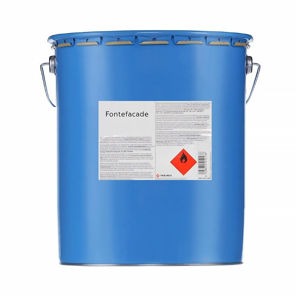 Краска акрилатная "фонтефасад" цц 30 а 18 л (1/22) "тиккурила"