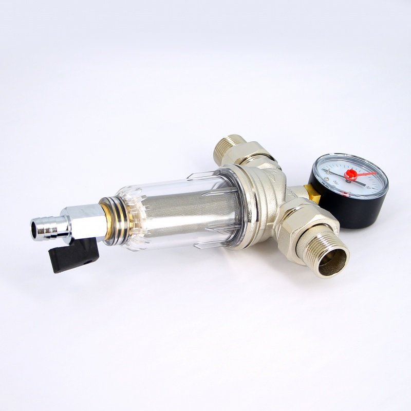 Фильтр магистральный промывной TIEMME 1" для холодной воды