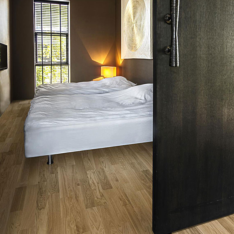 Паркетная доска Kahrs Original Европейская коллекция Дуб Верона ультраматовый лак двухполосный ORIGINAL OAK VERONA 2S