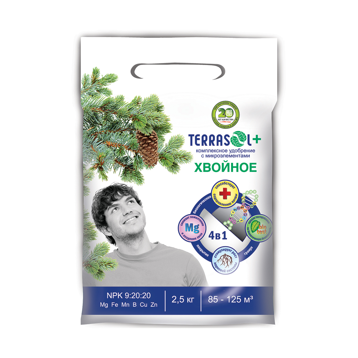 Удобрение "хвойное"  2,5 кг (10) "terrasol"