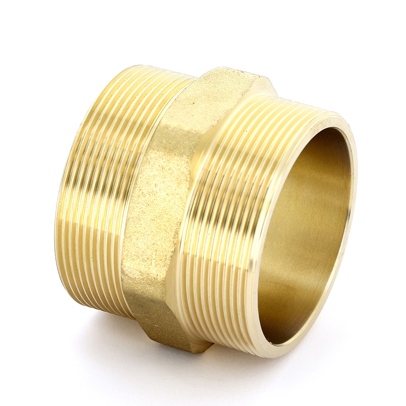 Ниппель редукция 2" x 1"1/2 (НР) латунь UNI-FITT