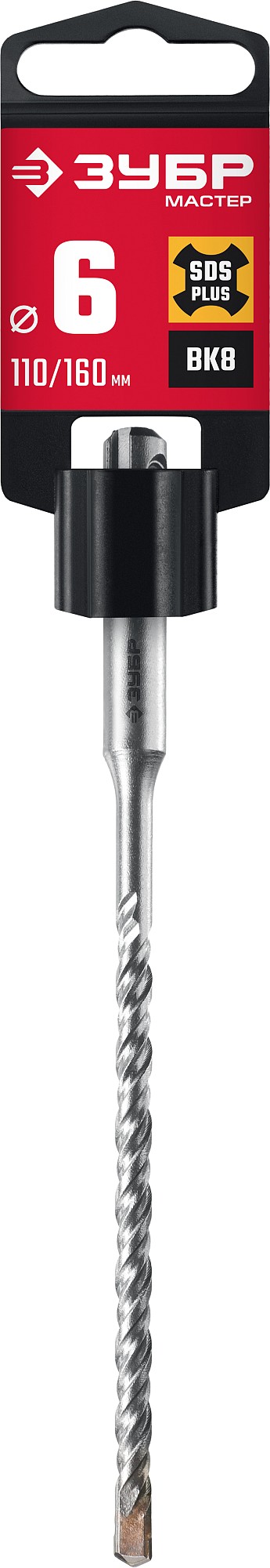 ЗУБР 6 x 160 мм, SDS-plus бур (29315-160-06)