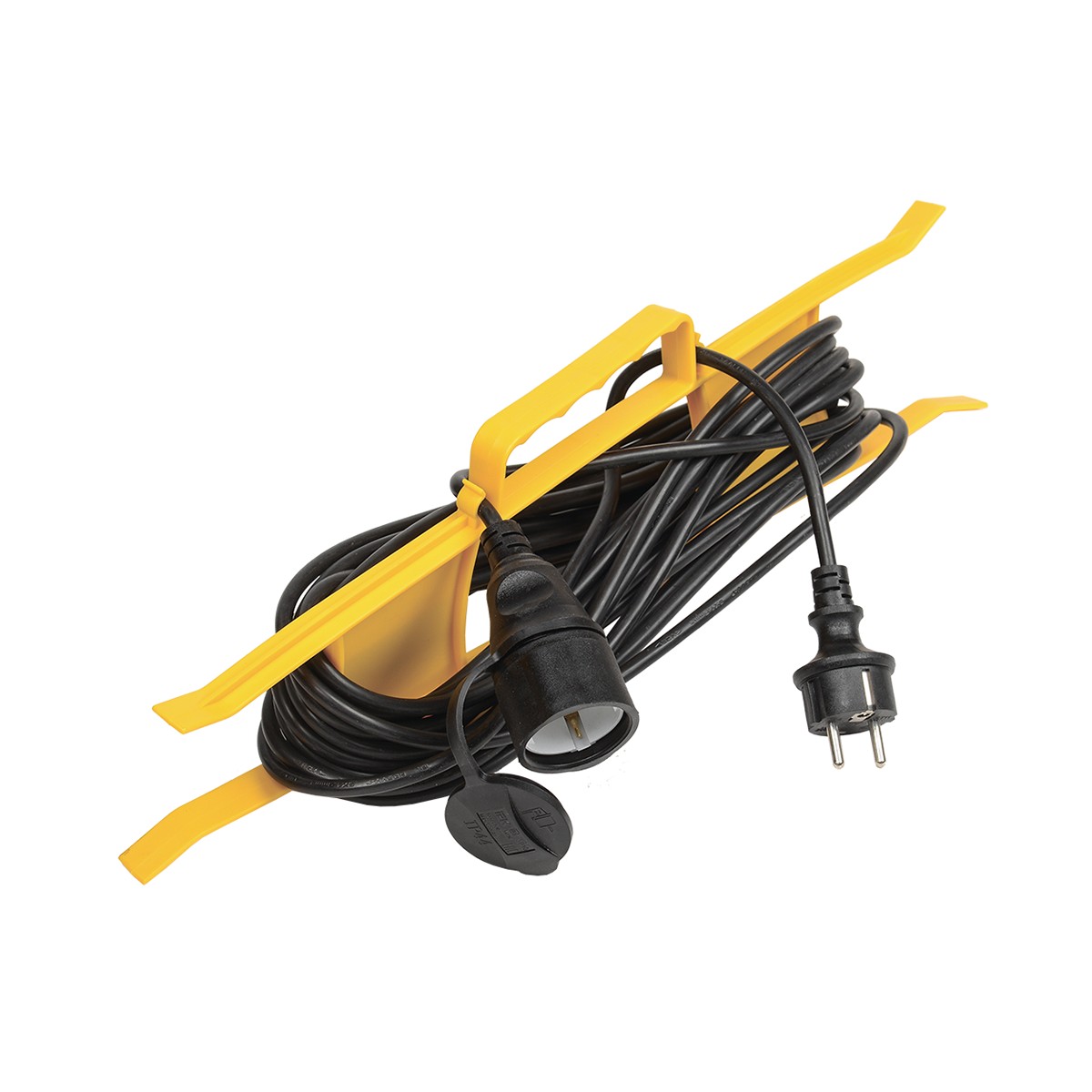 Удлинитель на рамке 50 м 3*1 мм (розетка с крышкой) (1/2) "iek"