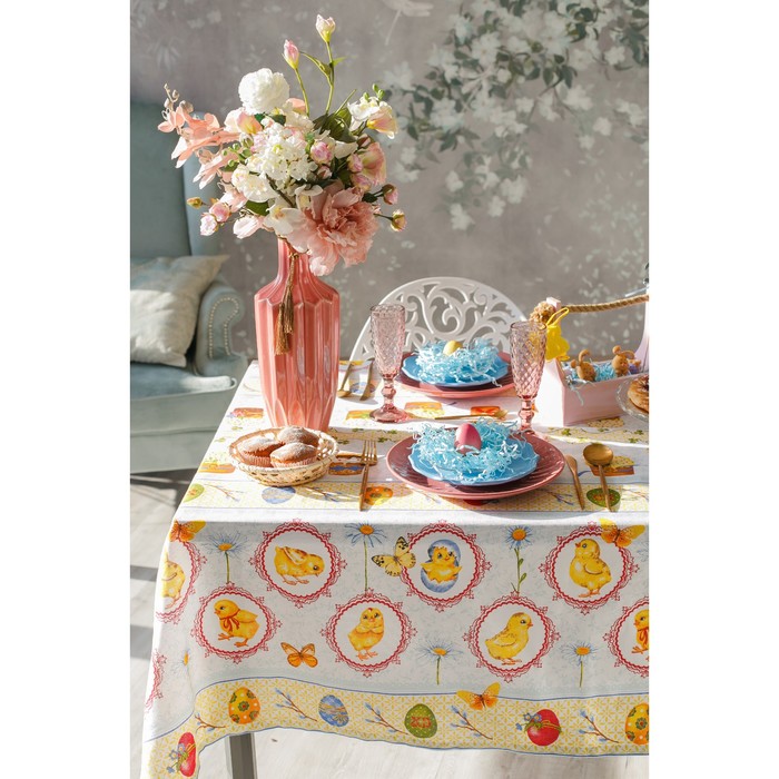 Скатерть "доляна" пасха 180*144 см (1/20) 3042071