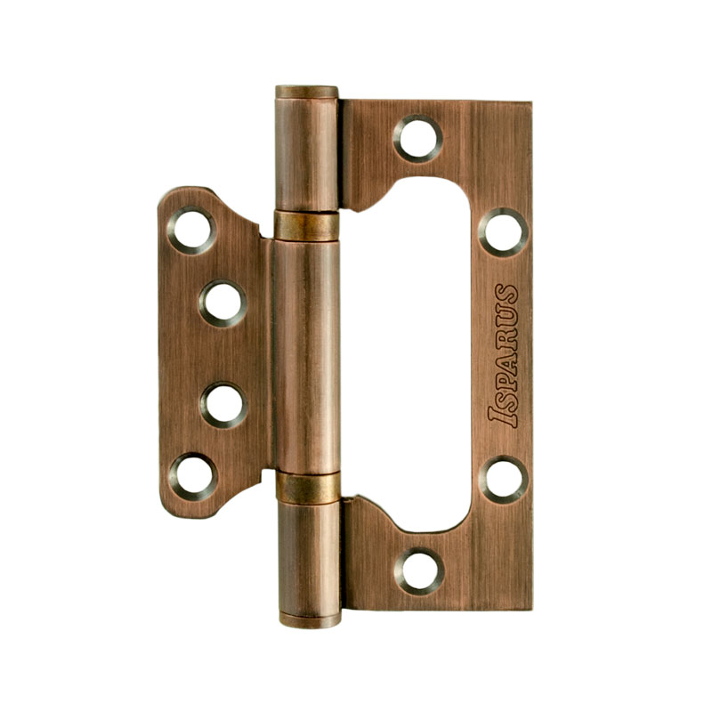 Петля накладн. универс. 800-4" isparus (100*75*2,5) медь (2/100) "нора-м"