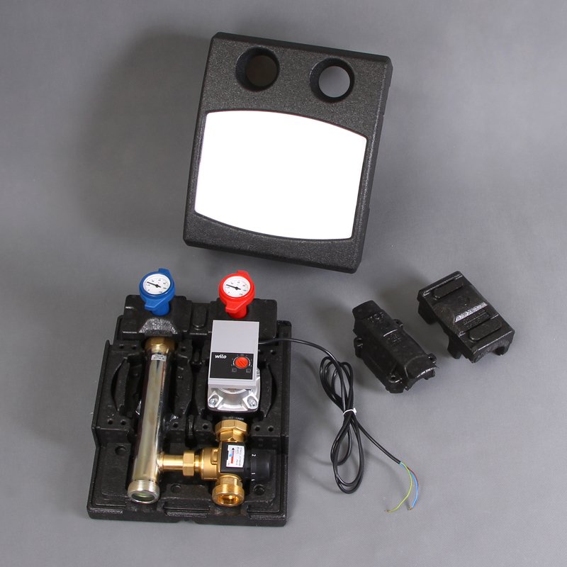 Насосно-смесительный модуль WATTS НКF 8180 с насосом WiloYonos pARA25/6 и термостатом