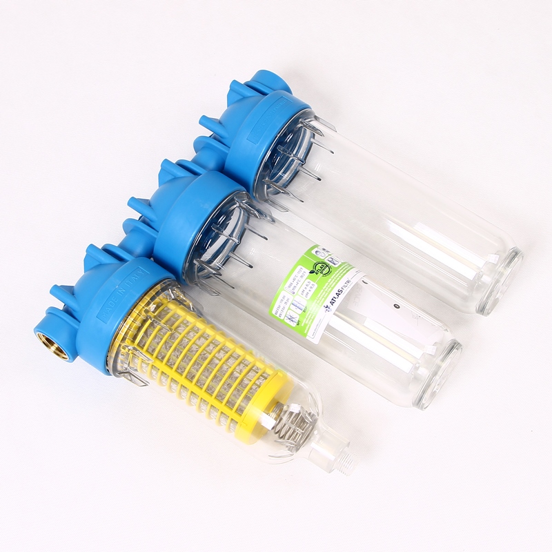 Колба для фильтра тройная HYDRA 3P 10" ATLAS FILTRI 1" с промывным фильтром