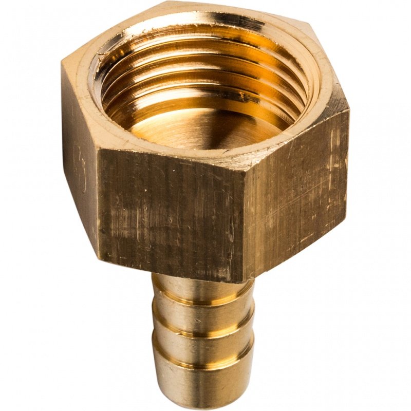 Штуцер BР 3/8" х 10 мм латунь STOUT