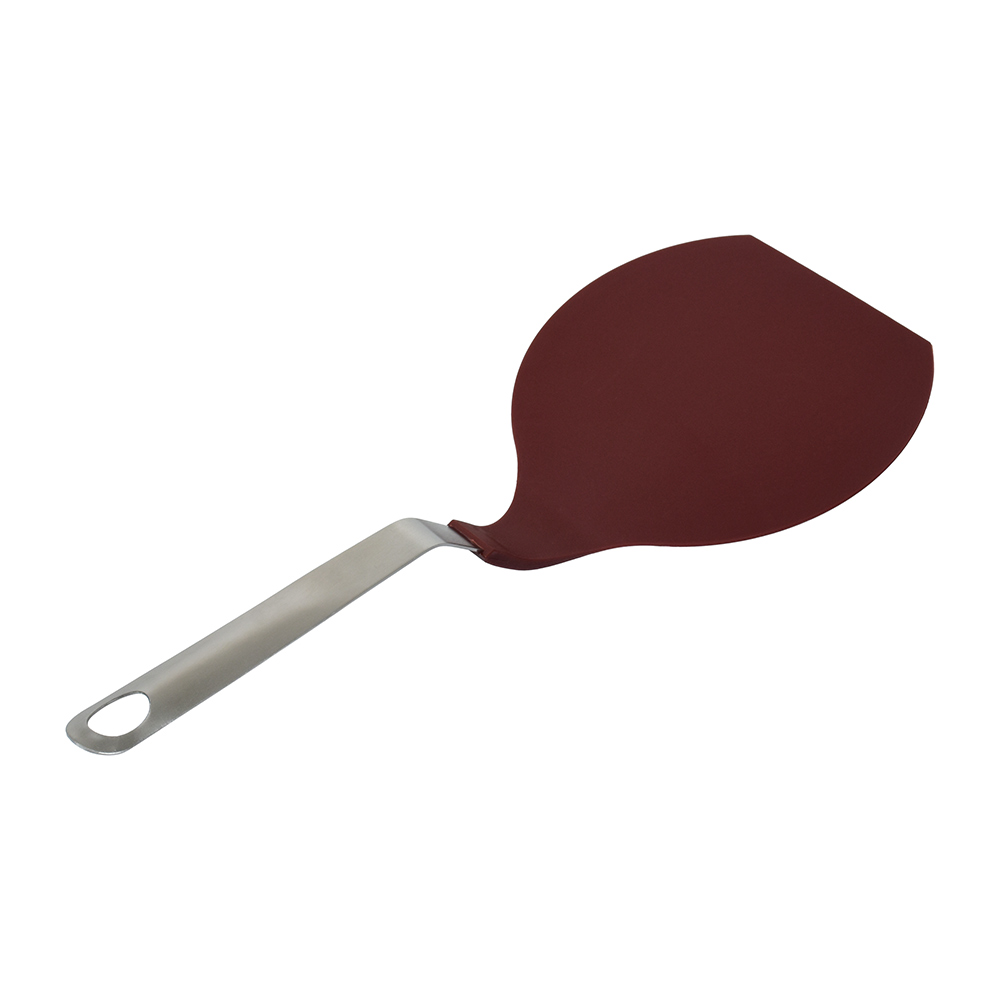 Лопатка кулинарная широкая 37 см нейлон, ручка нержав. (1/12) "marmiton" 16153