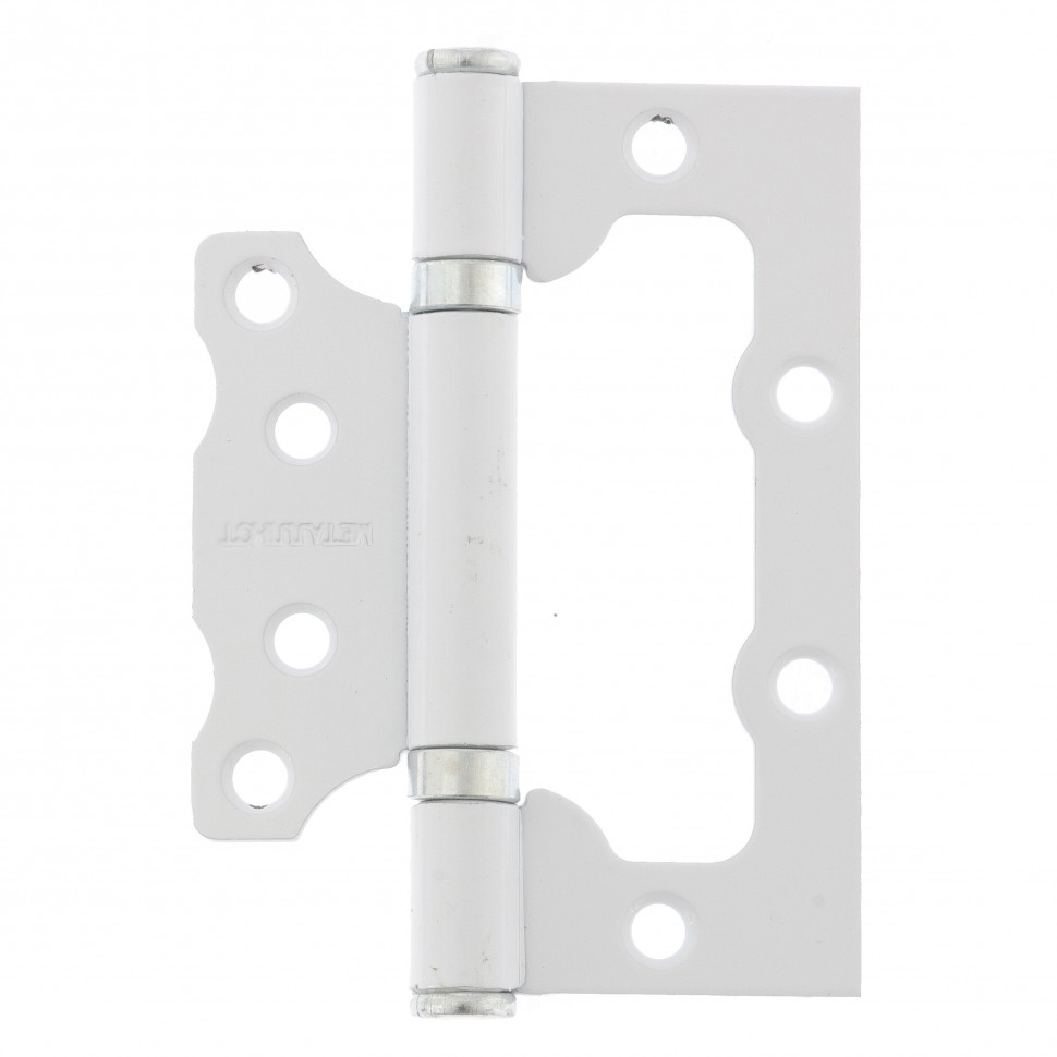 Петля накладная ПНУ-100, белая, 4 шт, (Металлист) (91565)