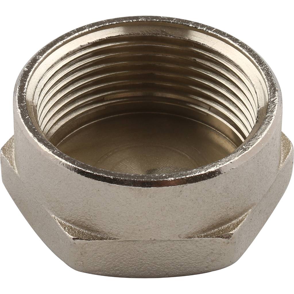 Заглушка резьбовая (ВР) 1"1/4 никель TIEMME