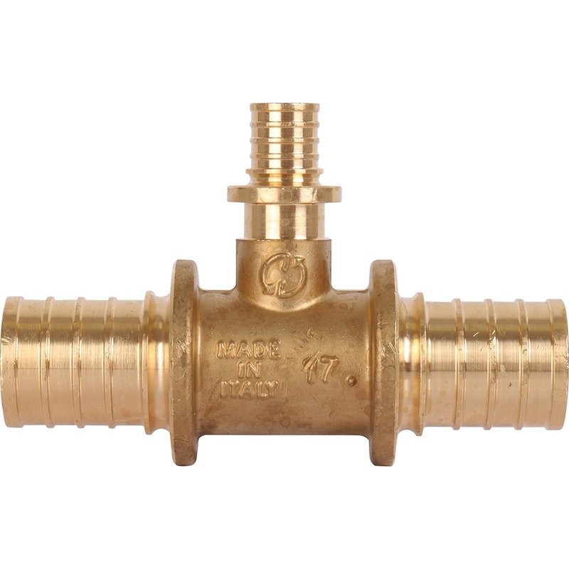 Тройник переходной 32 x 16 x 32 аксиальный для труб PE-X STOUT