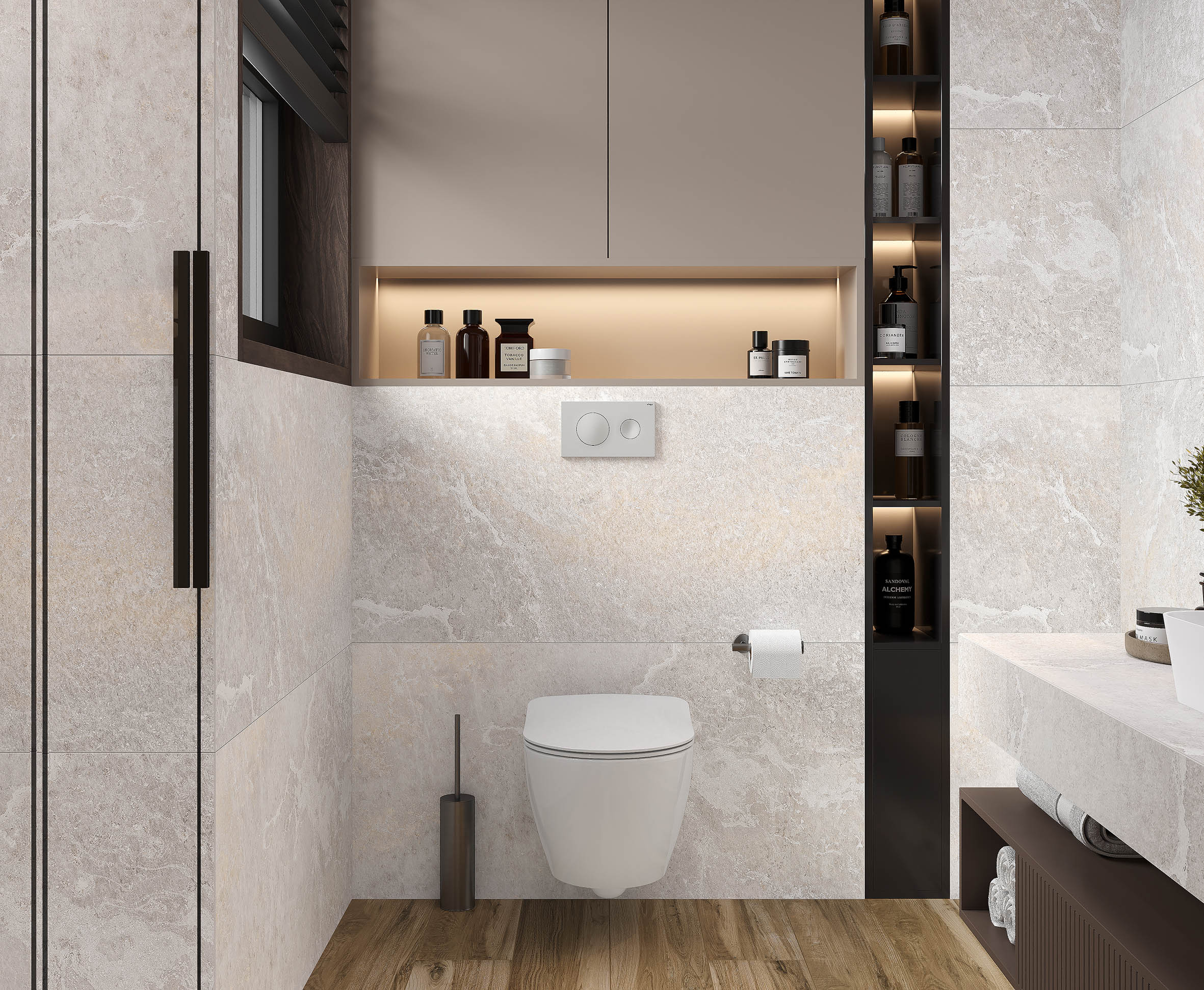 Blaze silver керамогранит светло-серый сатинированный карвинг 60x60