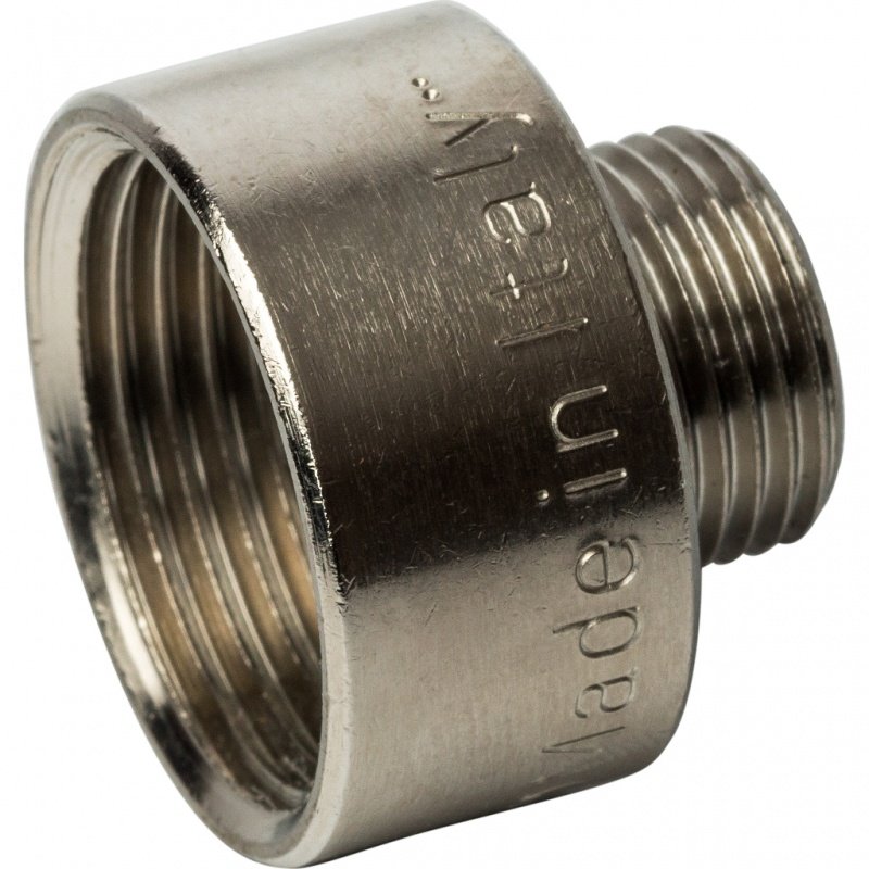 Переходник редукционный ВН 3/4" x 3/8" никель STOUT