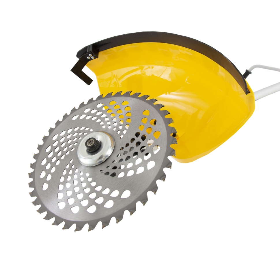 Триммер бензиновый DTL-33, 33 см3, неразъемная штанга, состоит из 2 частей Denzel (96261)