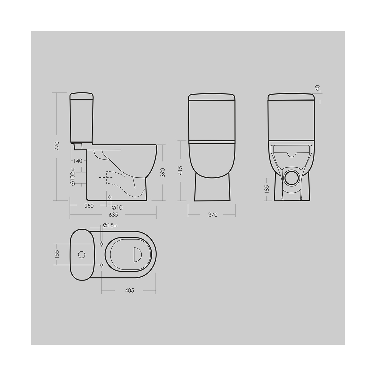 Унитаз напольный "art" белый "sanita luxe"  wc.cc/art/2-dm/wht.g/s1