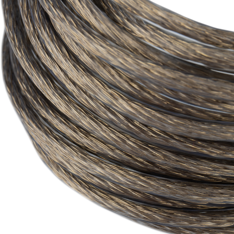 Трос стальной в пвх оплетке 4 мм х 20 м, прозрачный (1/20) "rexant" 09-5140