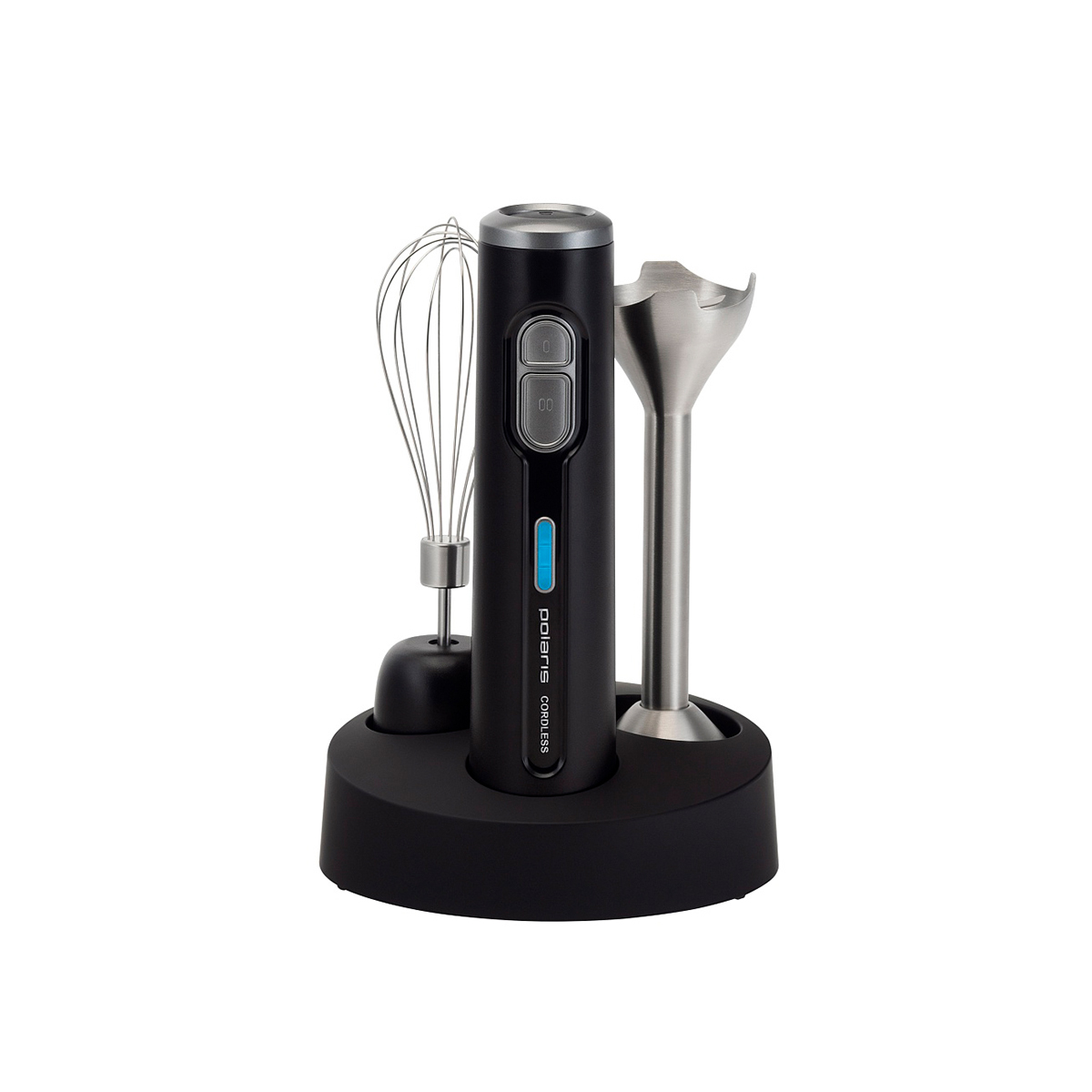 Блендер погружной phb 0746 "cordless", 700 вт, 2 скорости (черный) (1/6) "polaris"