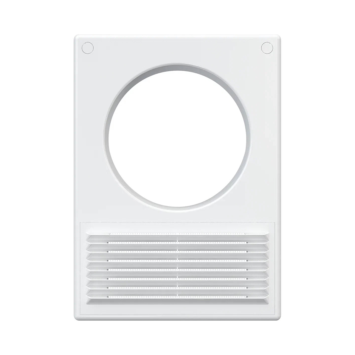 Площадка торцевая разъемная 185 х 254 мм с решеткой и фланцем d125 пласт. (1/20) "эра" 1825ру12,5ф