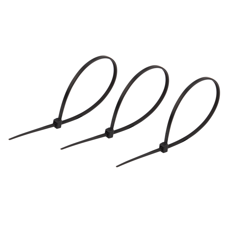 Хомуты нейлон 2,5 х 150 мм (набор 100 шт.), черные (1/10/400) "rexant" 07-0151