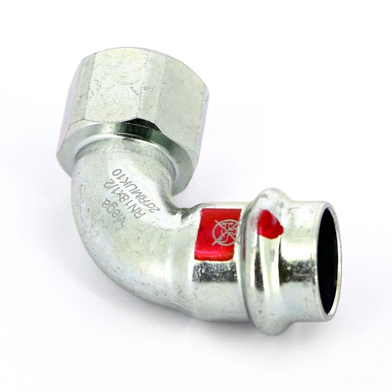 Угол пресс-В 28x1" оцинкованная сталь Prestabo VIEGA