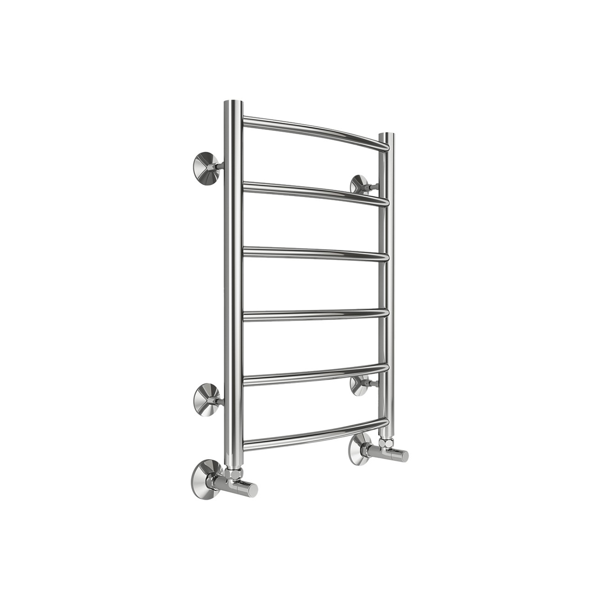 Полотенцесушитель водяной "классик" п6 400*600 (хром) "terminus"